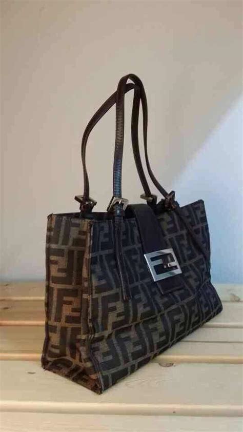 fendi long bag|authentic Fendi tote.